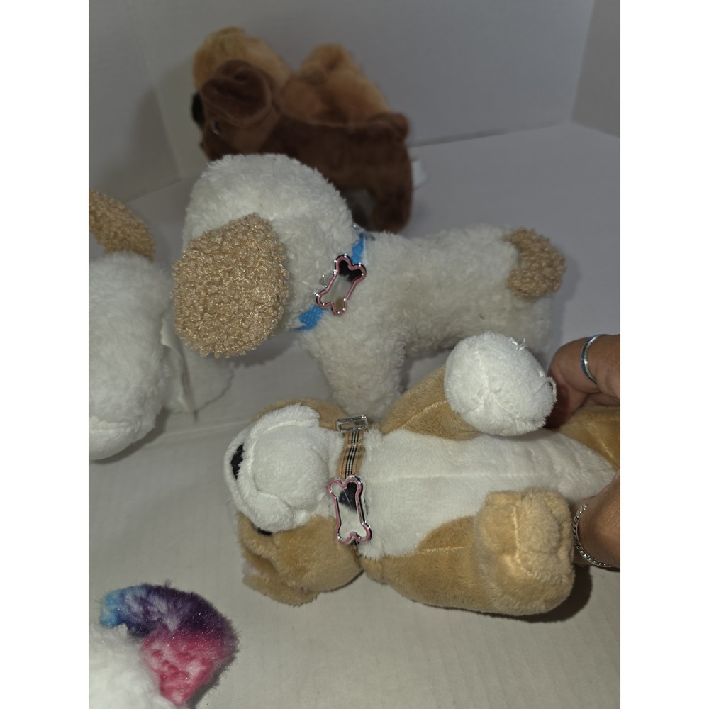 Our Generation Puppy Dog Plush Lot Of 6 Dogs, House, Carry Dog Bag & Accessories - Picture 7 of 16